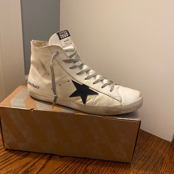 Golden Goose Shoes - golden goose Francy high top sneakers